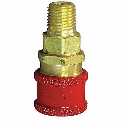 Coupler Body (M)NPT 1/4 Brass MPN:RD703