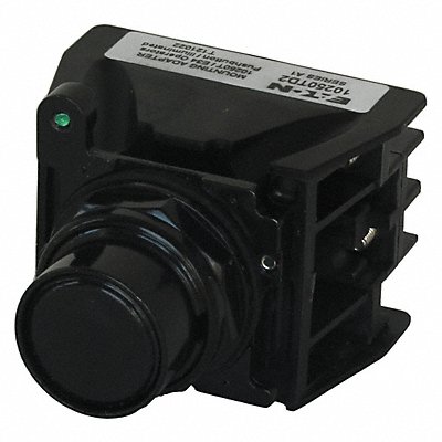 Push Button with Contacts Black Flush MPN:10250T707B