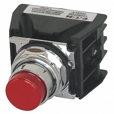 Push Button with Contacts Red Extended MPN:10250T709R