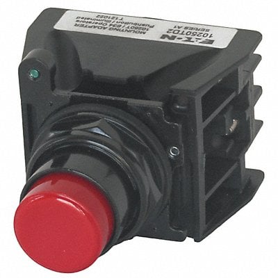 Push Button with Contacts Red Extended MPN:E34EX709R