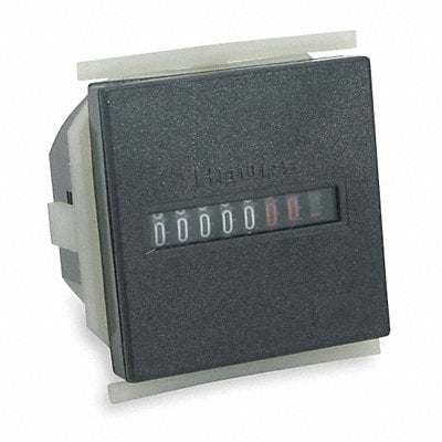 Hour Meter Square 7 Digit 100-130VAC MPN:7-T-65-4848PM-406