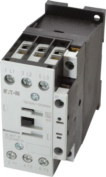 IEC Contactor: 3 Poles, 18 A Load Amps-Inductive, 40 A Load Amps-Resistive, NO MPN:XTCE018C10A