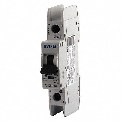 IEC Mini Circuit Breaker 10A 1P 277/480V MPN:FAZ-C10/1-NA-SP