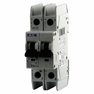 IEC Mini Circuit Breaker 10A 2P 277/480V MPN:FAZ-C10/2-NA