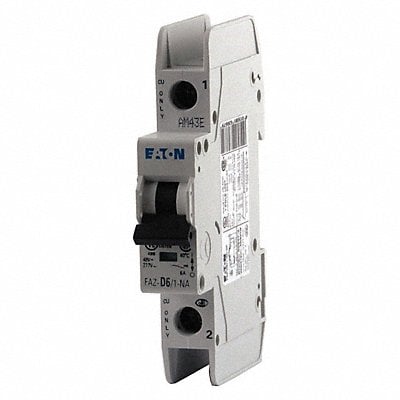 IEC Mini Circuit Breaker 1A 1P 277/480V MPN:FAZ-C1/1-NA-SP