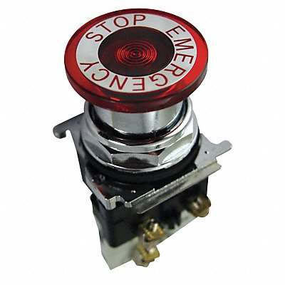 H4432 Illuminated Emergency Stop Push Button MPN:10250T563LED06-71X