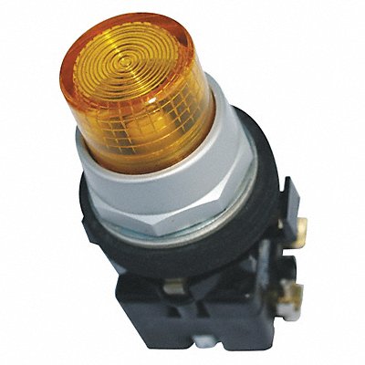 H4187 Illuminated Push Button 30mm Yellow MPN:HT8GBYABF7