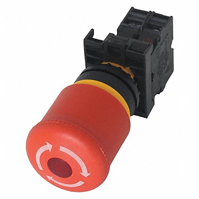 Illuminated Emergency Stop Push Button MPN:M22-PVLT-K01-230R