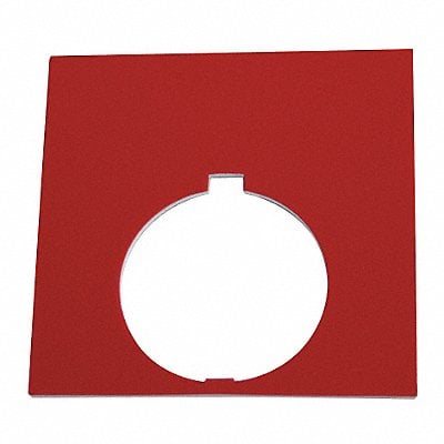 Blank Legend Plate White/Red or Black MPN:HT8LP77