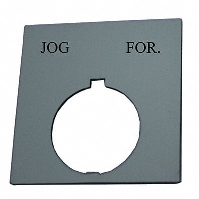 Legend Plate Square Jog-For Black MPN:HT8SP20