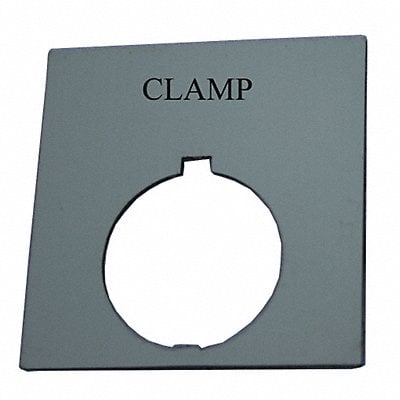 Legend Plate Square Clamp Black MPN:HT8SP90