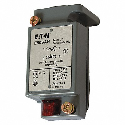 Limit Switch Body 1NO/1NC Neon Light MPN:E50SAN