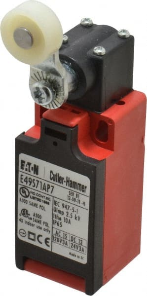 General Purpose Limit Switch: SPDT, NC, Roller Lever, Side MPN:E49S71AP7