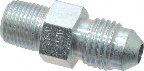 Steel Flared Tube Connector: 1/4