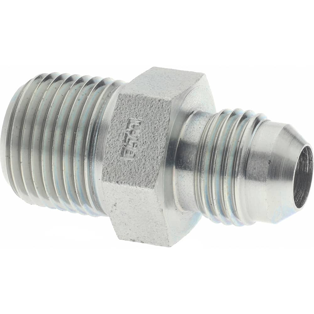 Steel Flared Tube Connector: 3/8