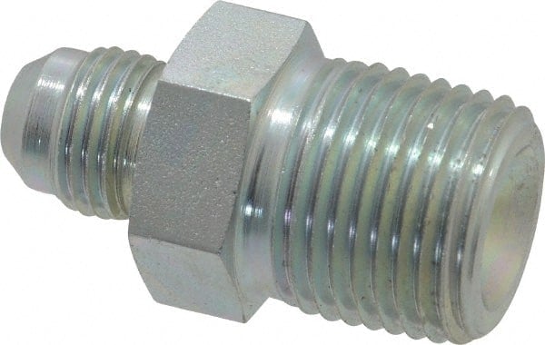 Steel Flared Tube Connector: 3/8