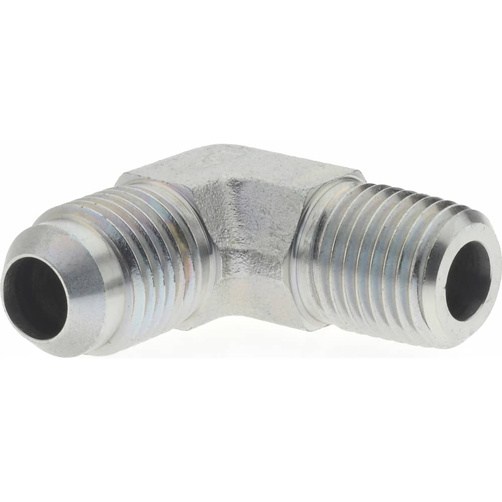 Steel Flared Tube Male Elbow: 3/8