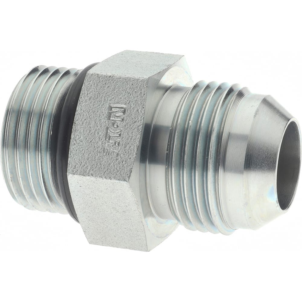 Steel Flared Tube Straight Thread Connector: 3/4