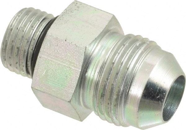 Steel Flared Tube Straight Thread Connector: 1/2