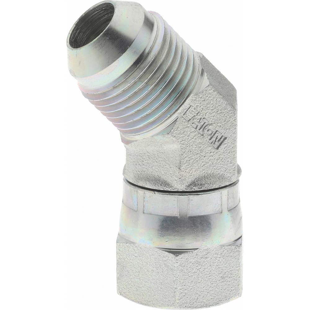 Steel Flared Tube Swivel Nut 45 °, Elbow: 1/2