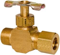 Needle Valve: Straight, 3/8