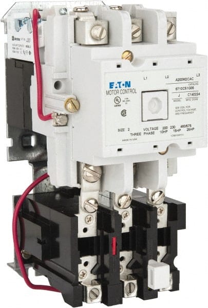 45 Amp, NEMA Size 2, Nonreversible Open Enclosure NEMA Motor Starter MPN:A200M2CAC