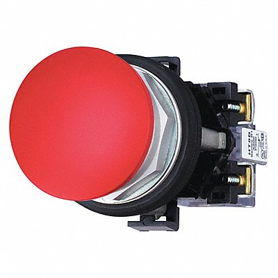 H7007 Non-Illum Push Button 30mm Mushroom Red MPN:HT8CBR