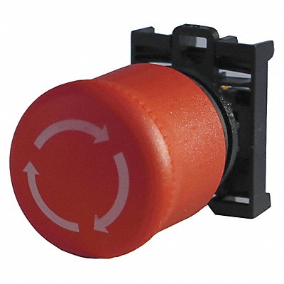 E-Stop Pushbutton Operator Red 22mm MPN:M22-PVT