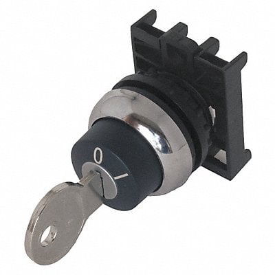 Non-Illum Selector Swtch 22mm 2 Pos Keyd MPN:M22M-WS