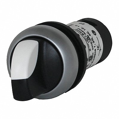 Non-Illum Selector Switch Knob Blk 22mm MPN:C22-WRK3-K20