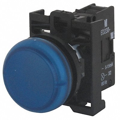 Raised Indicator Light Blue 24VAC/DC MPN:C22-L-B-24