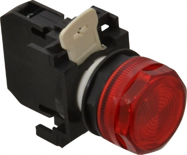 120 VAC/VDC Red Lens Incandescent Indicating Light MPN:E22H2X10
