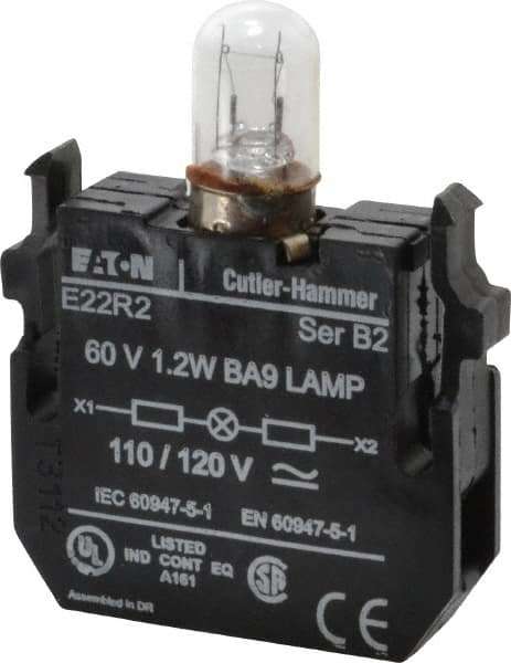 120 VAC/VDC Incandescent Indicating Light MPN:E22R2