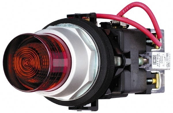120 VAC Green Lens Incandescent Press-to-Test Indicating Light MPN:HT8GTGT1