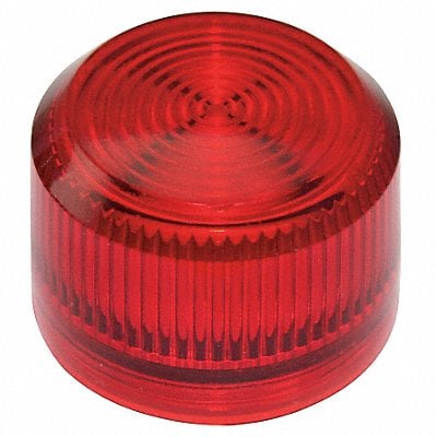 Pilot Light Lens 30mm Red Plastic MPN:10250TC1N