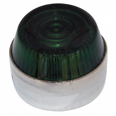 Pilot Light Lens 30mm Green Glass MPN:10250TC8N