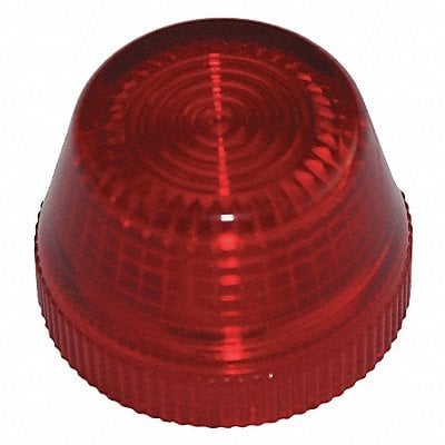 Pilot Light Lens 30mm Red Plastic MPN:HT8LR