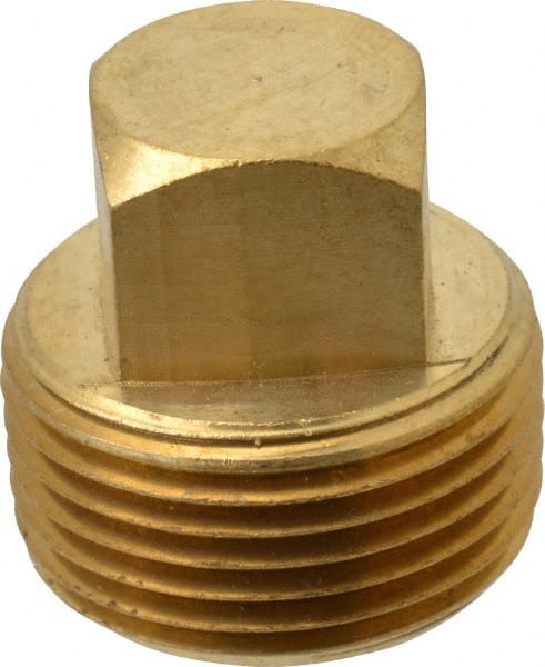 Industrial Pipe Square Head Plug: 3/4