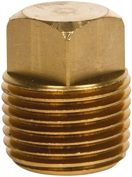 Industrial Pipe Square Head Plug: 1/2