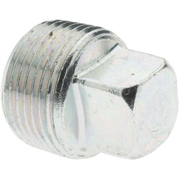 Industrial Pipe Square Head Plug: 3/4