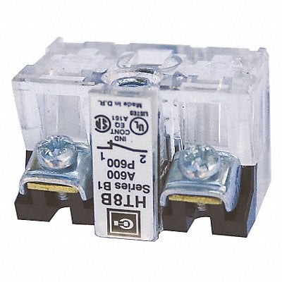 Contact Block NC 30mm Clear MPN:HT8B