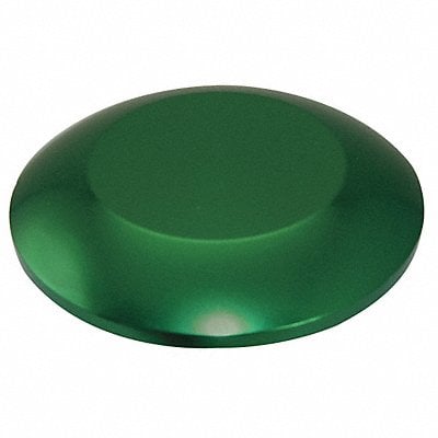 Mushroom Head 30mm Green Metal MPN:10250TJ61