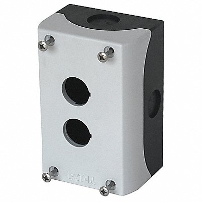 Pushbutton Enclosure 6.02 in W Polymer MPN:M22-I2-PG
