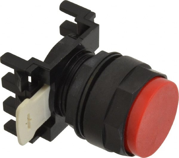 Push-Button Switch: 25 mm Mounting Hole Dia, Momentary (MO) MPN:E22EB2