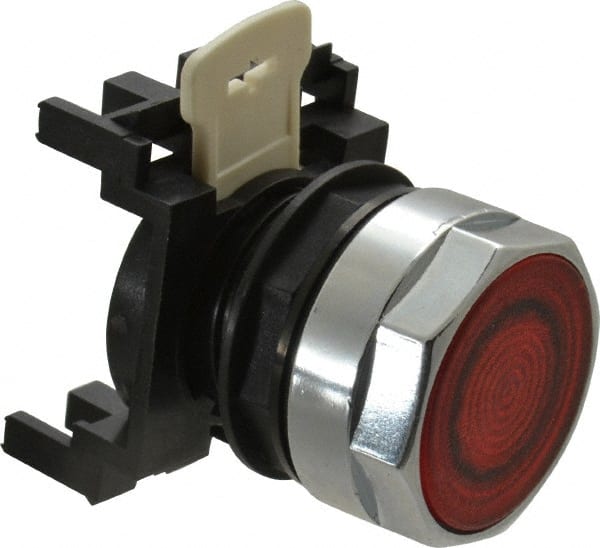 Push-Button Switch: 25 mm Mounting Hole Dia, Momentary (MO) MPN:E22N2