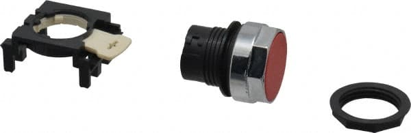 Push-Button Switch: 25 mm Mounting Hole Dia, Momentary (MO) MPN:E22P2