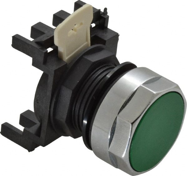 Push-Button Switch: 25 mm Mounting Hole Dia, Momentary (MO) MPN:E22P3