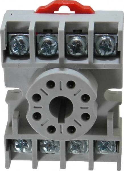 8 Pins, 250 VAC/VDC, 10 and 15 Amp, Octal Relay Socket MPN:D3PA2-A2