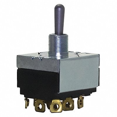 Toggle Switch 4PST 10A @ 250V Screw MPN:7690K8