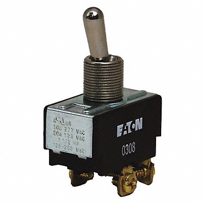 Toggle Switch SPST 10A @ 277V Screw MPN:XTD1A2A2